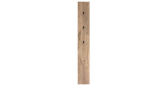 GARDEROBENPANEEL  in 22/170/2 cm  - Eichefarben, Basics, Holzwerkstoff (22/170/2cm) - Carryhome