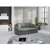 2,5-SITZER Mikrofaser Schlammfarben  - Schlammfarben/Schwarz, MODERN, Kunststoff/Textil (196/88/107cm) - Sit & More