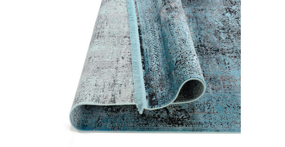 WEBTEPPICH 200/290 cm  - Blau, Design, Textil (200/290cm) - Dieter Knoll