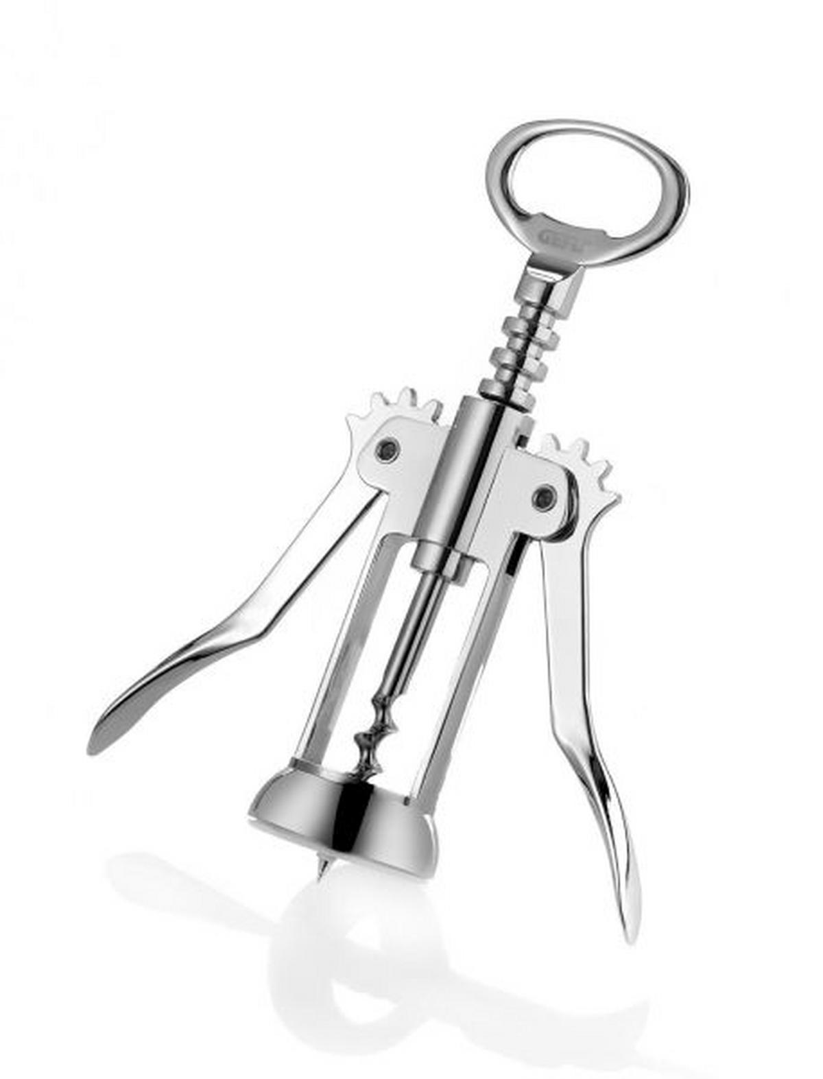 KORKENZIEHER - Chromfarben, Basics, Metall (16,2/5,7/4,4cm) - Gefu