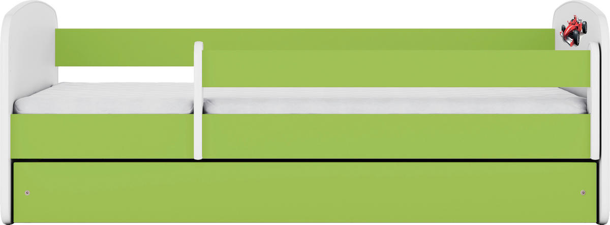 KINDER-/JUNIORBETT - Birkefarben/Weiß, MODERN, Holz/Holzwerkstoff (80/160cm) - MID.YOU