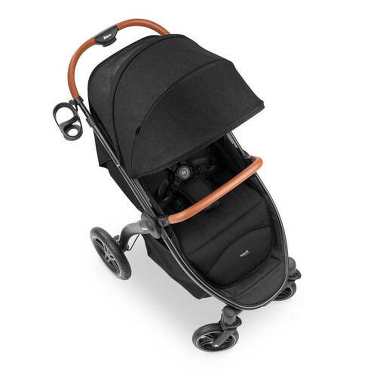 BUGGY Uptown  - Schwarz, Basics, Kunststoff/Textil (59.5/107/85cm) - Hauck