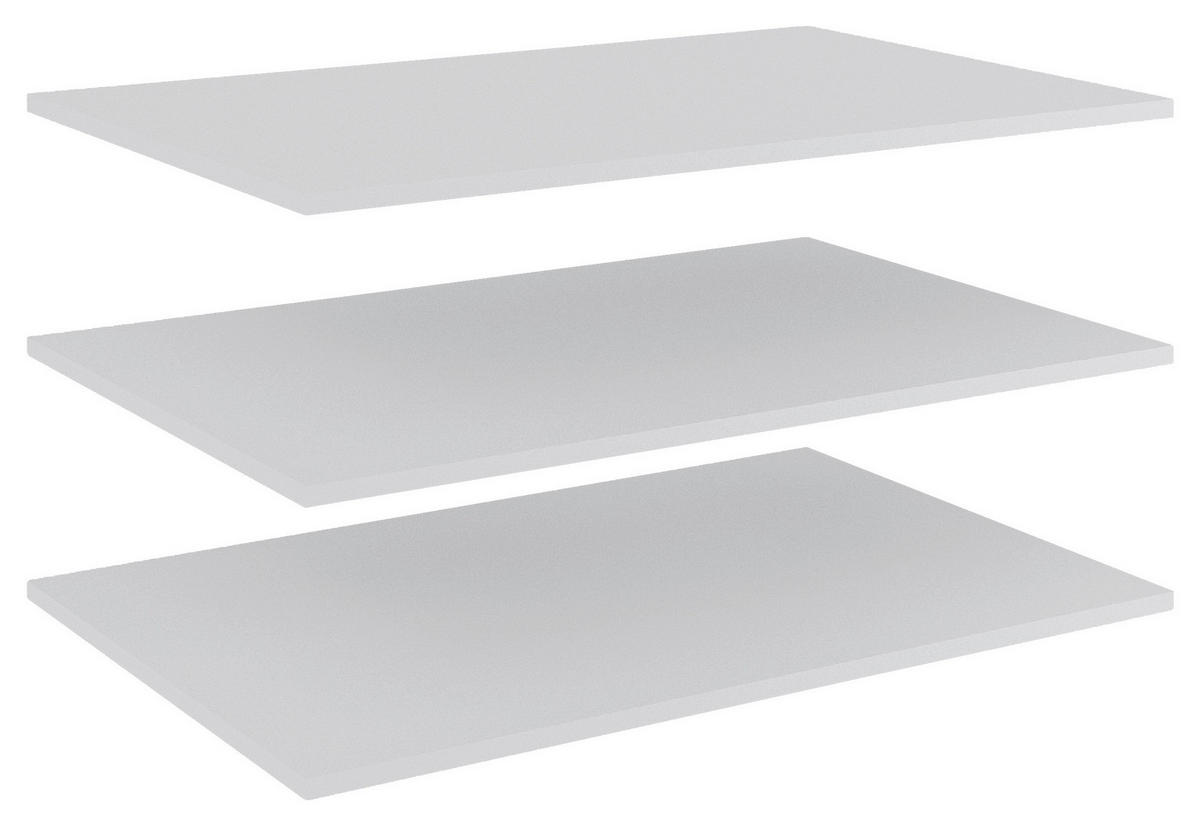 EINLEGEBODENSET 83/56/1.6 cm   - Weiss, Holzwerkstoff (83/56/1.6cm) - Hom`in