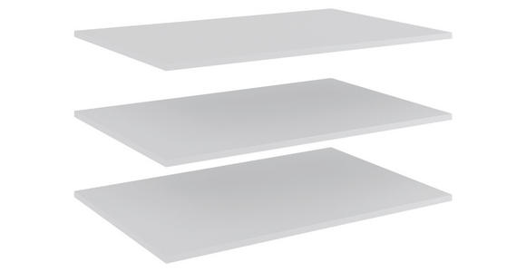 EINLEGEBODENSET 83/56/1.6 cm   - Weiß, Holzwerkstoff (83/56/1.6cm) - Hom`in