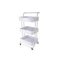 SERVERINGSVAGN i vit  - vit, Basics, metall (43/32/86cm) - Echtwerk