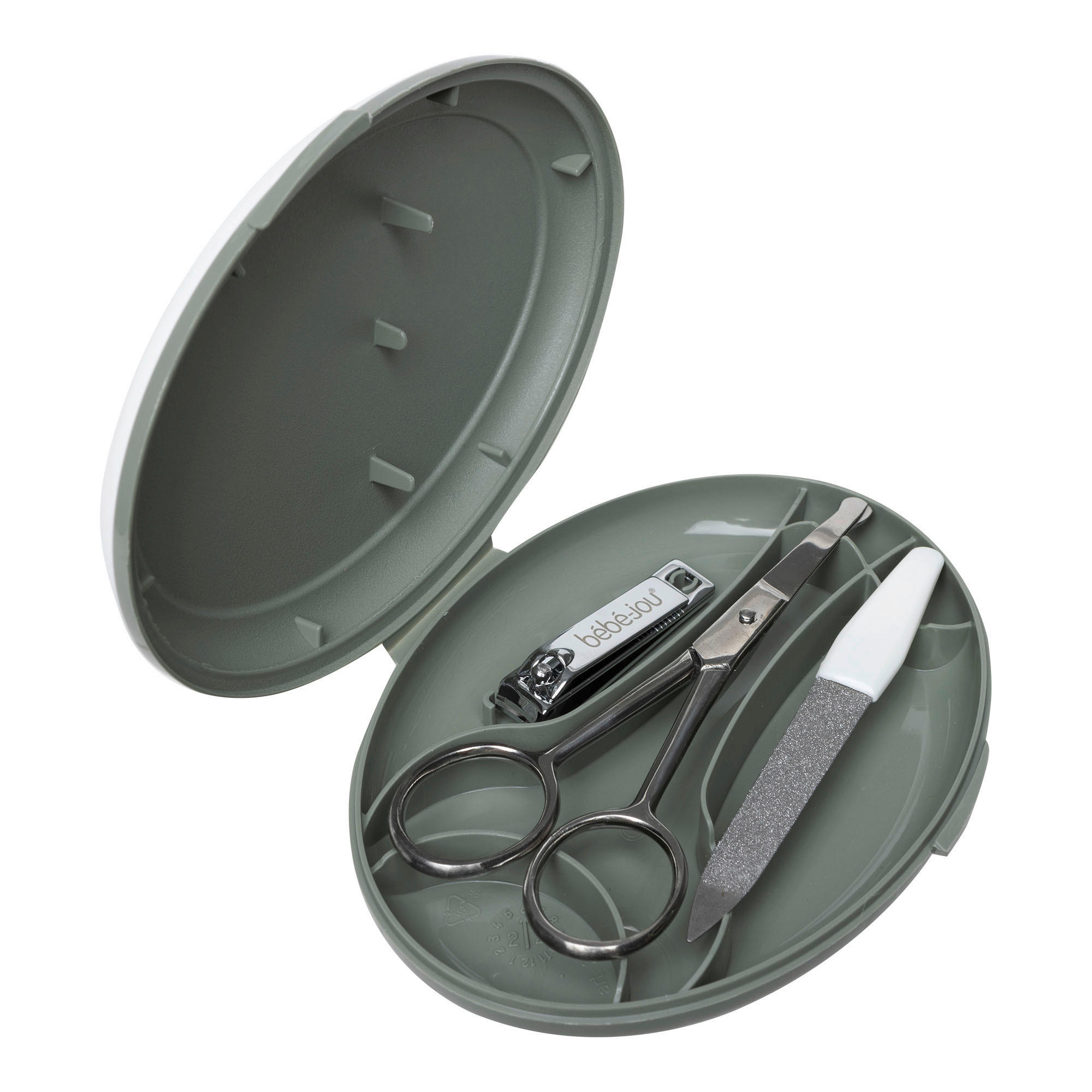 BABYPFLEGESET - Grün, Basics, Kunststoff/Metall (9,2/11,8/2,2cm) - Bebe Jou