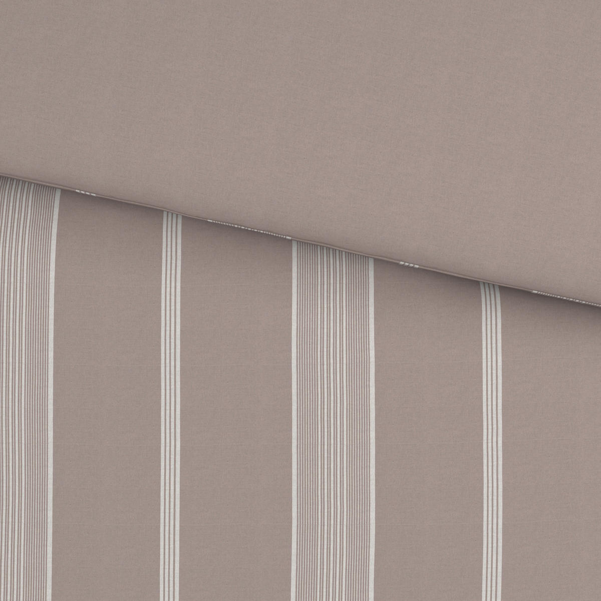 BETTWÄSCHE REMSA Flanell 200/200 cm  - Taupe, KONVENTIONELL, Textil (200/200cm) - Esposa