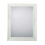 WANDSPIEGEL 55/70/3,5 cm  - Weiß, Trend, Glas/Holz (55/70/3,5cm) - Boxxx