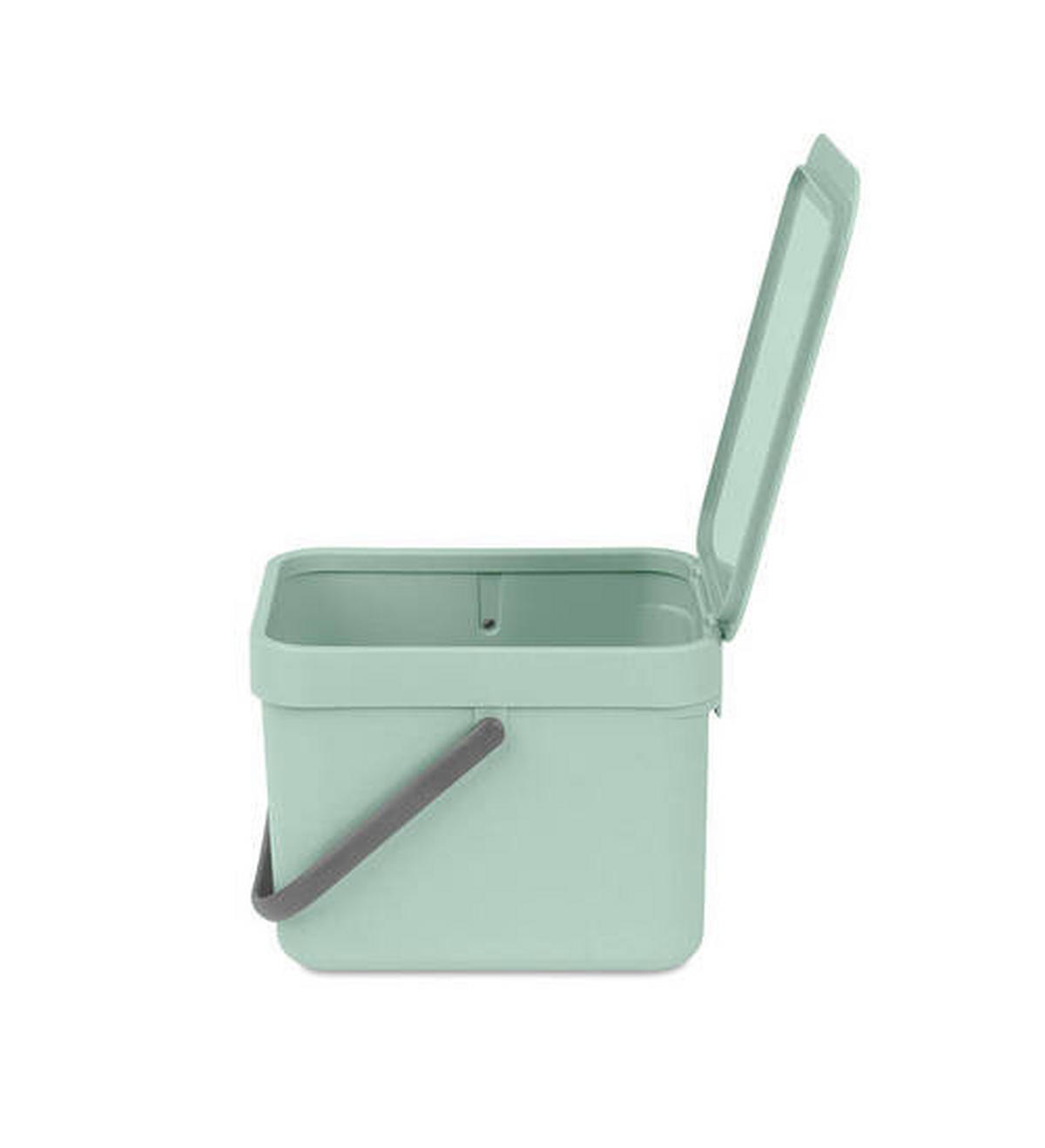 ABFALLEIMER SORT & GO 6 L  - Jadegrün, Basics, Kunststoff (20/18.1/24.5cm) - Brabantia