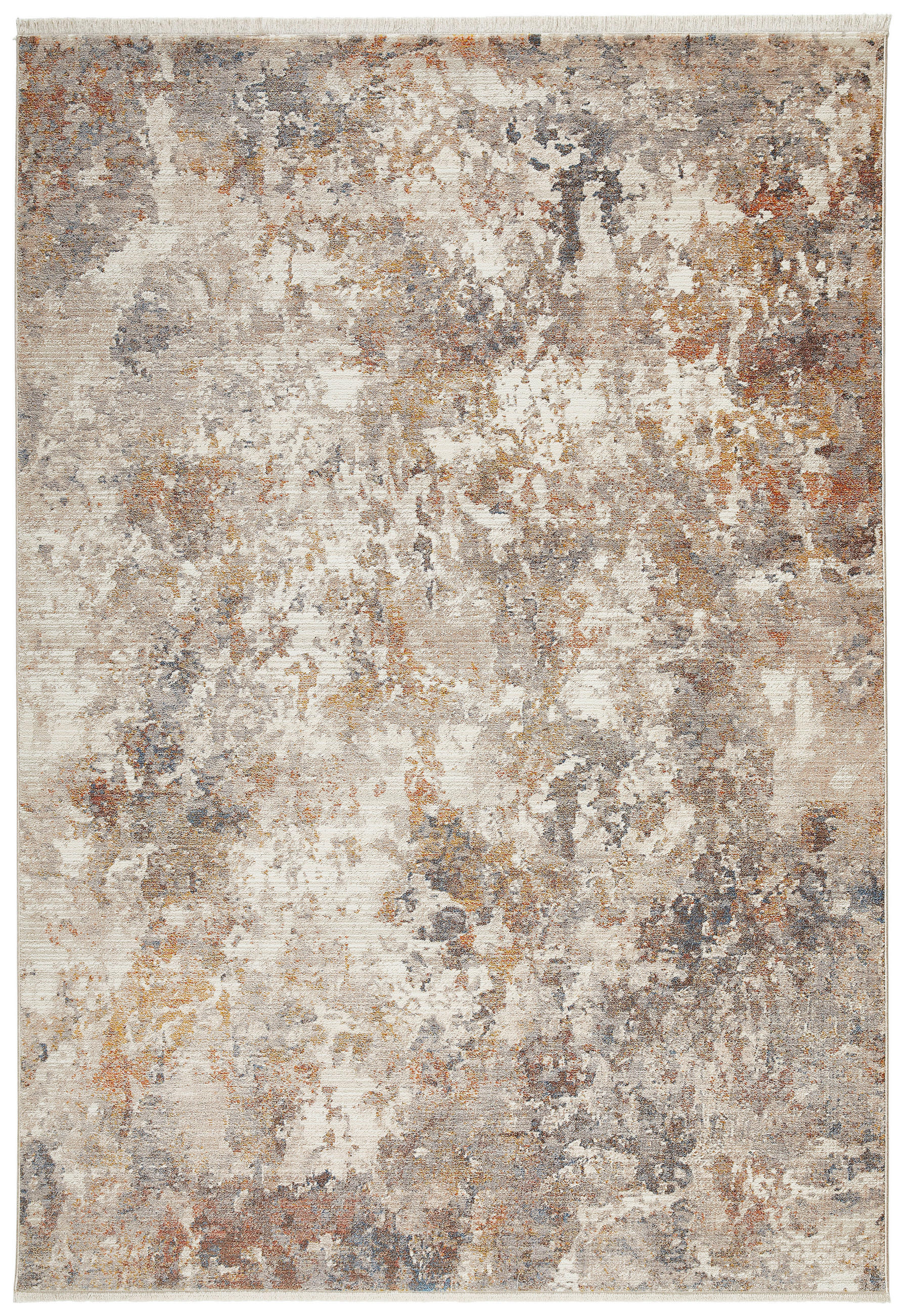 VINTAGE-TEPPICH 133/185 cm Samarkand Multicolor, Graubraun  - Graubraun/Multicolor, LIFESTYLE, Textil (133/185cm) - Novel
