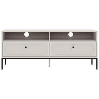TV-ELEMENT - Kaschmir/Schwarz, Design, Holzwerkstoff/Metall (150/60/40cm) - MID.YOU