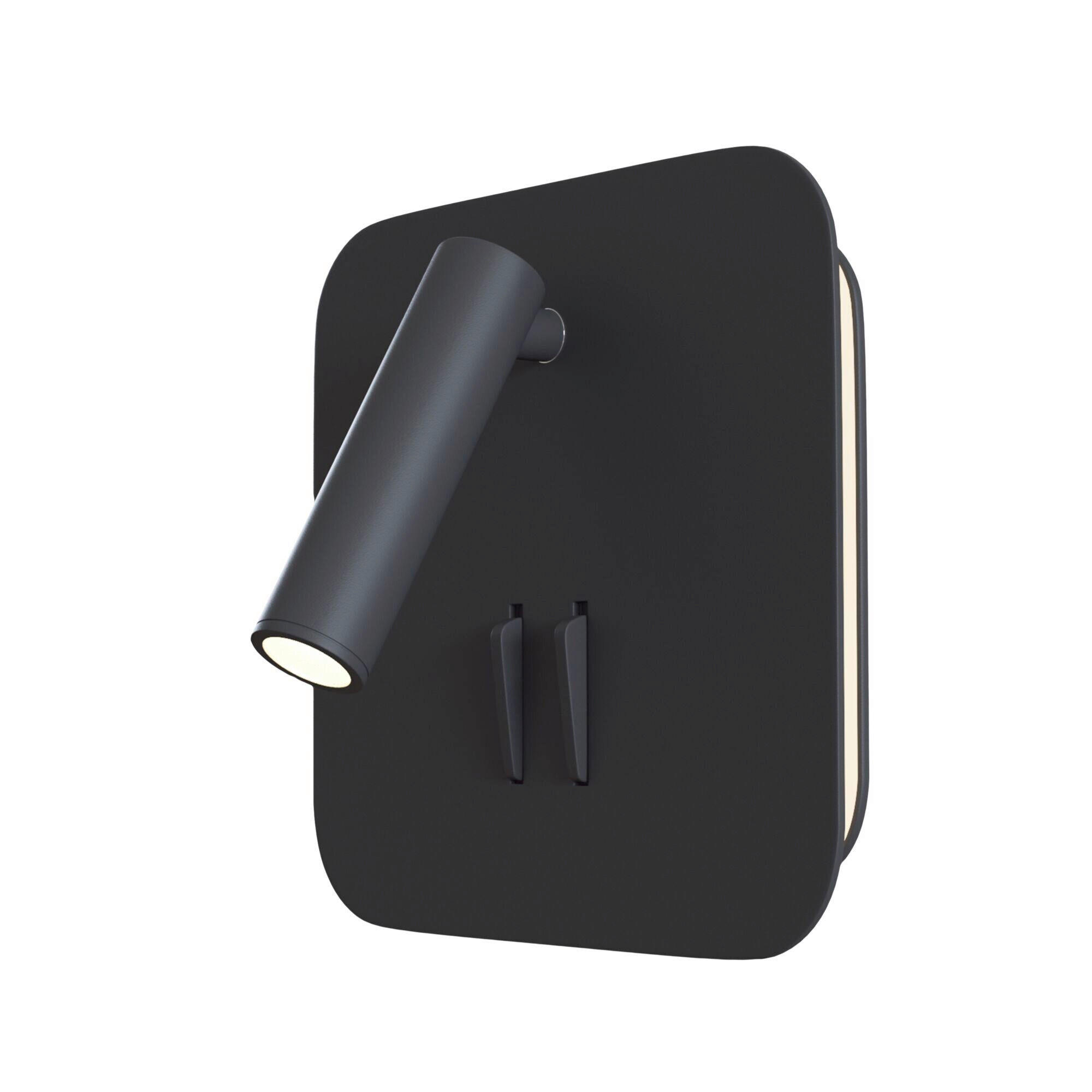 WANDLEUCHTE Ceiling & Wall   - Schwarz, Trend, Metall (13/13/10cm) - MAYTONI