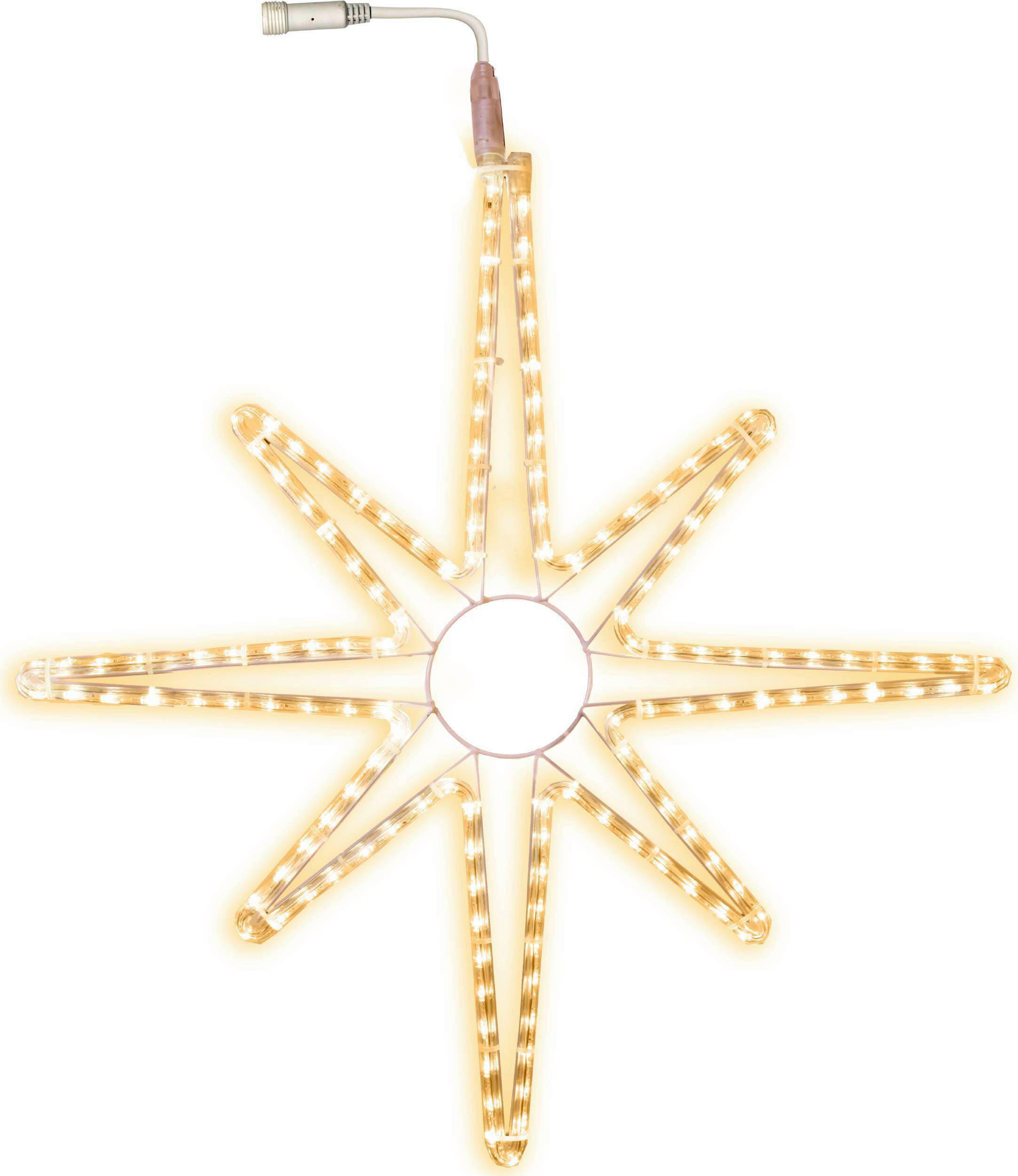 LED-DEKOLEUCHTE  - Transparent/Weiß, Basics, Kunststoff/Metall (75/2,5/75cm) - Eglo