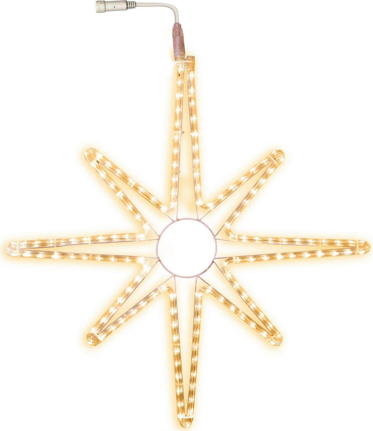 LED-DEKOLEUCHTE 75/2,5/75 cm  - Transparent/Weiß, Basics, Kunststoff/Metall (75/2,5/75cm) - Eglo