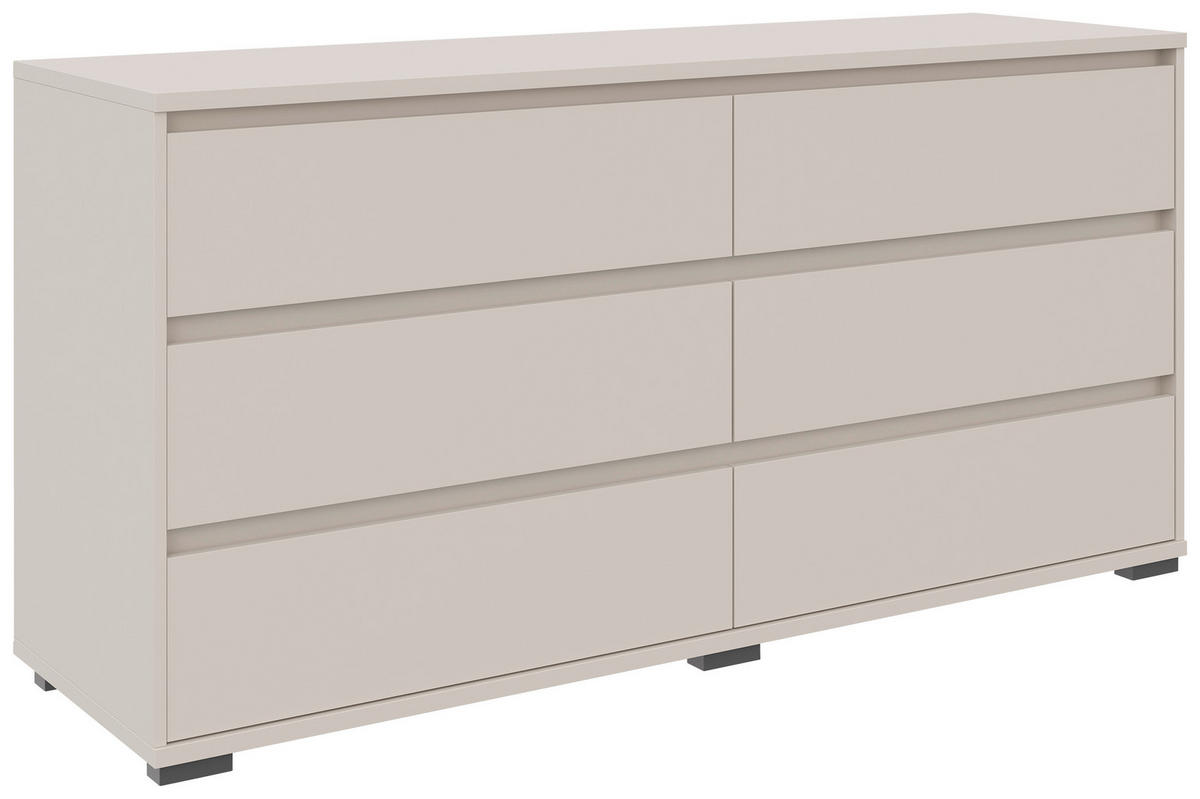 SIDEBOARD 160/79/48 cm  in Kaschmir  - Kaschmir/Anthrazit, Design, Holzwerkstoff/Kunststoff (160/79/48cm) - Carryhome