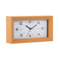 WANDUHR  Dunkelgelb  - Dunkelgelb, Basics, Kunststoff (20/11/6cm) - Karlsson