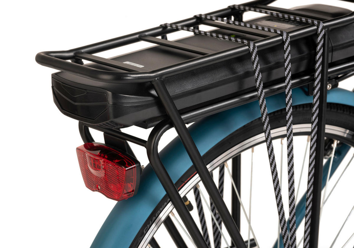 ELEKTROFAHRRAD - Blau, Basics, Metall (180/70/100cm) - Atrigo