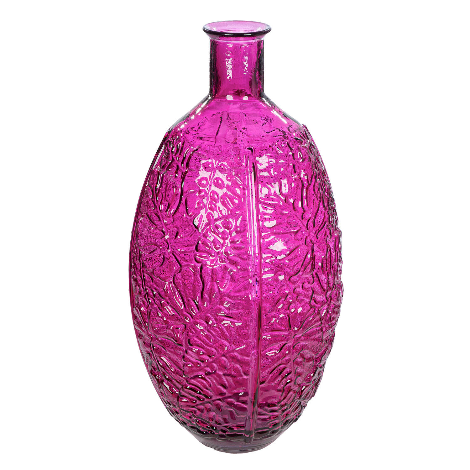 BODENVASE DSCHUNGEL  - Pink, Basics, Glas (29/59cm)
