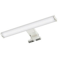 RÁÉPÍTHETŐ LÁMPA LED izzó  - alumíniumszínű, Konventionell, fém (30/4/9,5cm) - Xora
