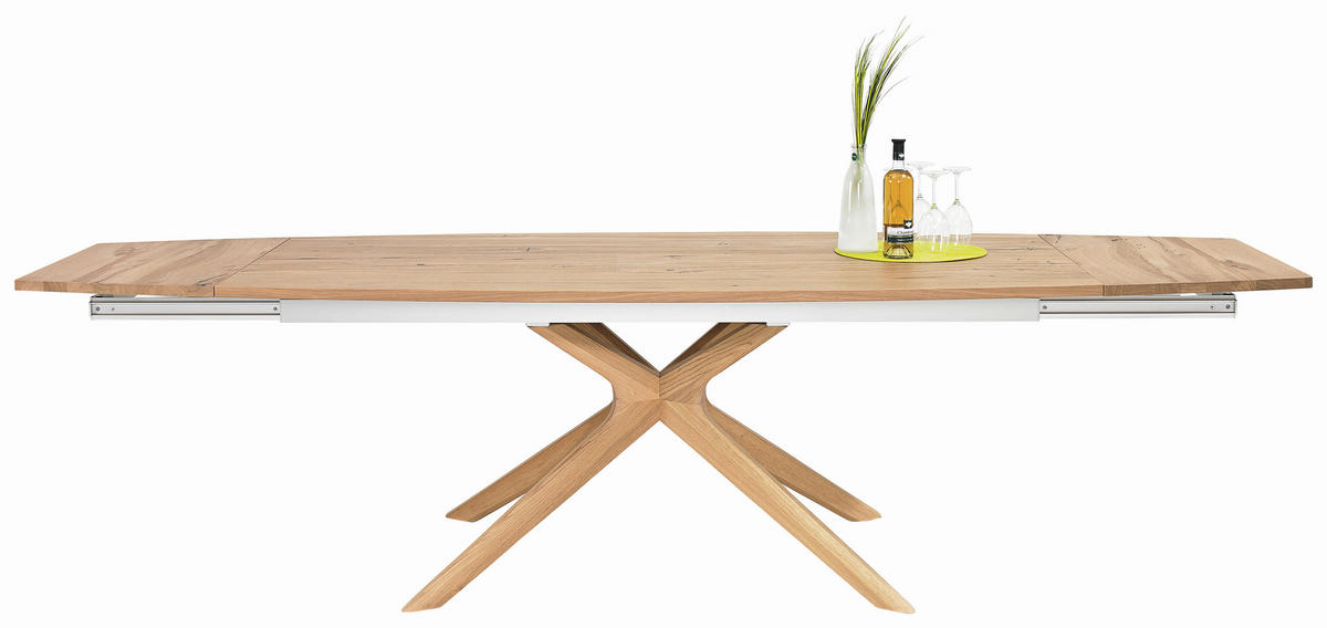 ESSTISCH in Holz 160/99/76,5 cm  - Eichefarben, Natur, Holz (160/99/76,5cm) - Voglauer