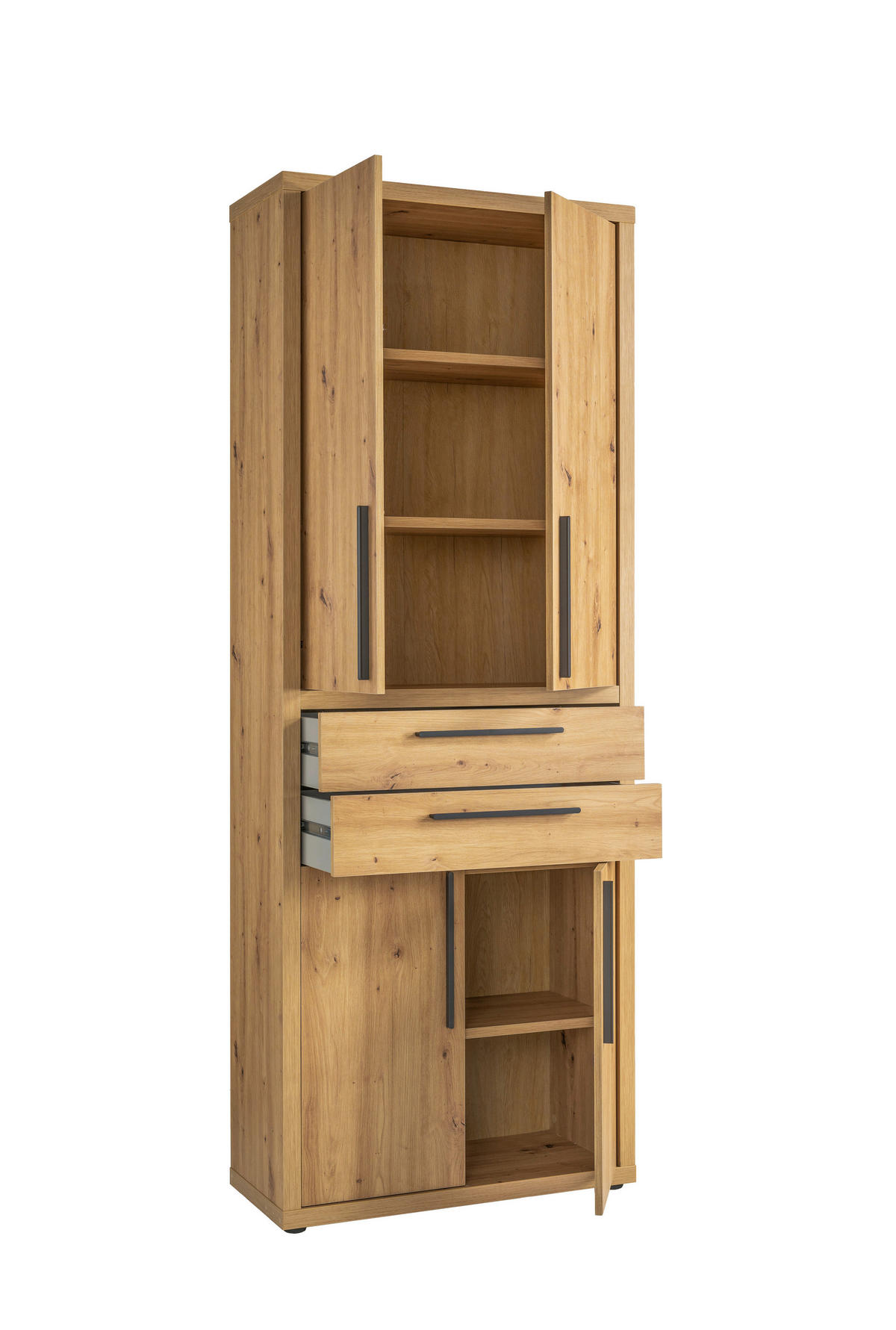 REGÁL NA DOKUMENTY, 82,1/216,8/35,5 cm - Design, kompozitní dřevo (82,1/216,8/35,5cm) - Carryhome