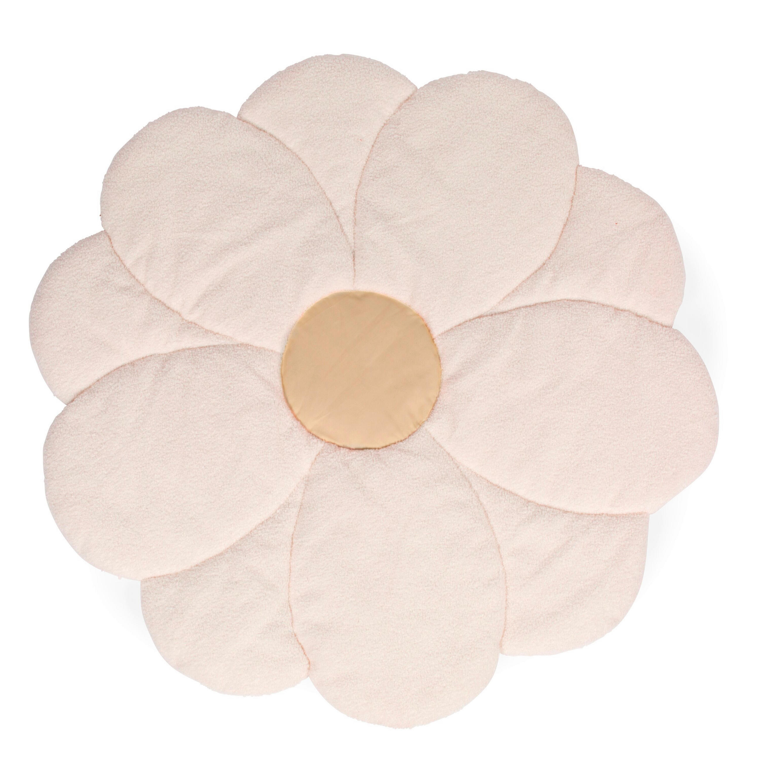 KRABBELDECKE 110/110 cm  - Gelb/Weiß, KONVENTIONELL, Textil (110/110cm) - Childhome