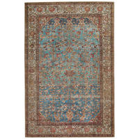 VINTAGE-TEPPICH 130/190 cm Blau rechteckig  - Blau, LIFESTYLE, Textil (130/190cm) - Novel