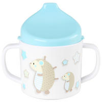KINDERBECHER  - Blau/Weiss, Trend, Kunststoff (7,5/10cm) - My Baby Lou