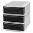 SCHUBLADENBOX 26,5/19,2/23,3 cm - Transparent/Anthrazit, Basics, Kunststoff (26,5/19,2/23,3cm) - Rotho SCHUBLADENBOX 26,5/19,2/23,3 cm - Transparent/Anthrazit, Basics, Kunststoff (26,5/19,2/23,3cm) - Rotho