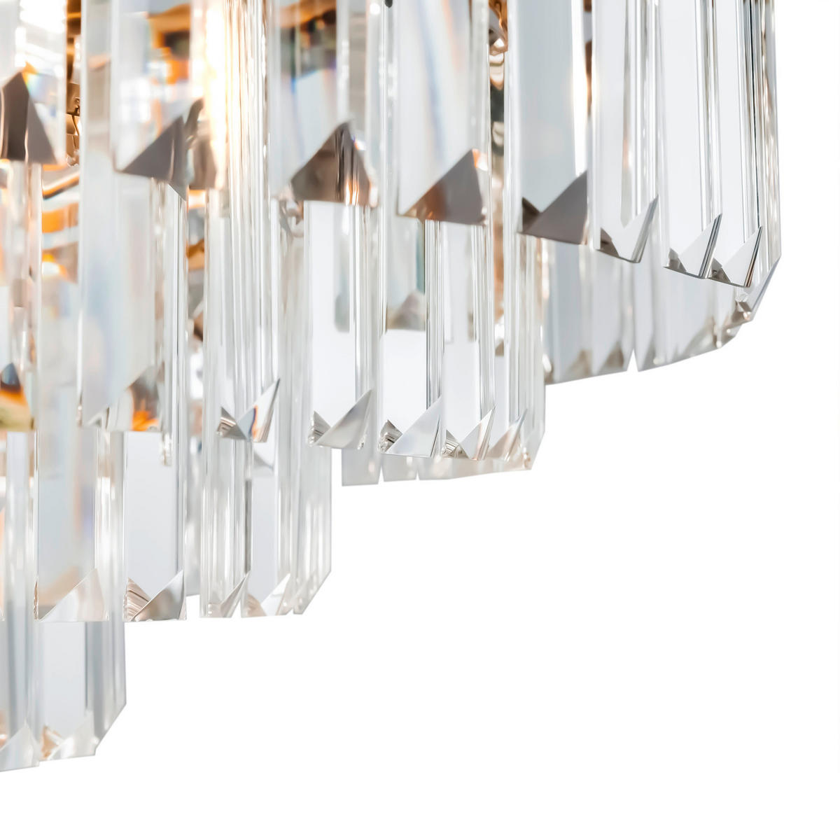 TAKKRONA Neoclassic 70/70/45 cm  - mässingsfärgad, Trend, metall/glas (70/70/45cm) - MAYTONI