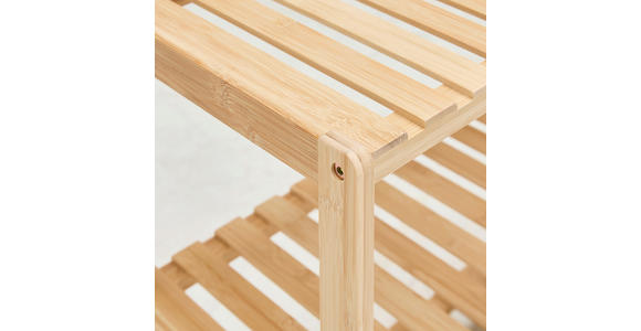 SCHUHREGAL 69/57/28 cm  - Naturfarben, Basics, Naturmaterialien/Holz (69/57/28cm) - Carryhome