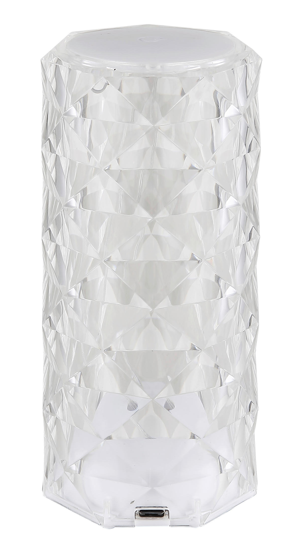 LED-BORDSLAMPA 7,3/15,8 cm   - klar/vit, Basics, metall/plast (7,3/15,8cm)