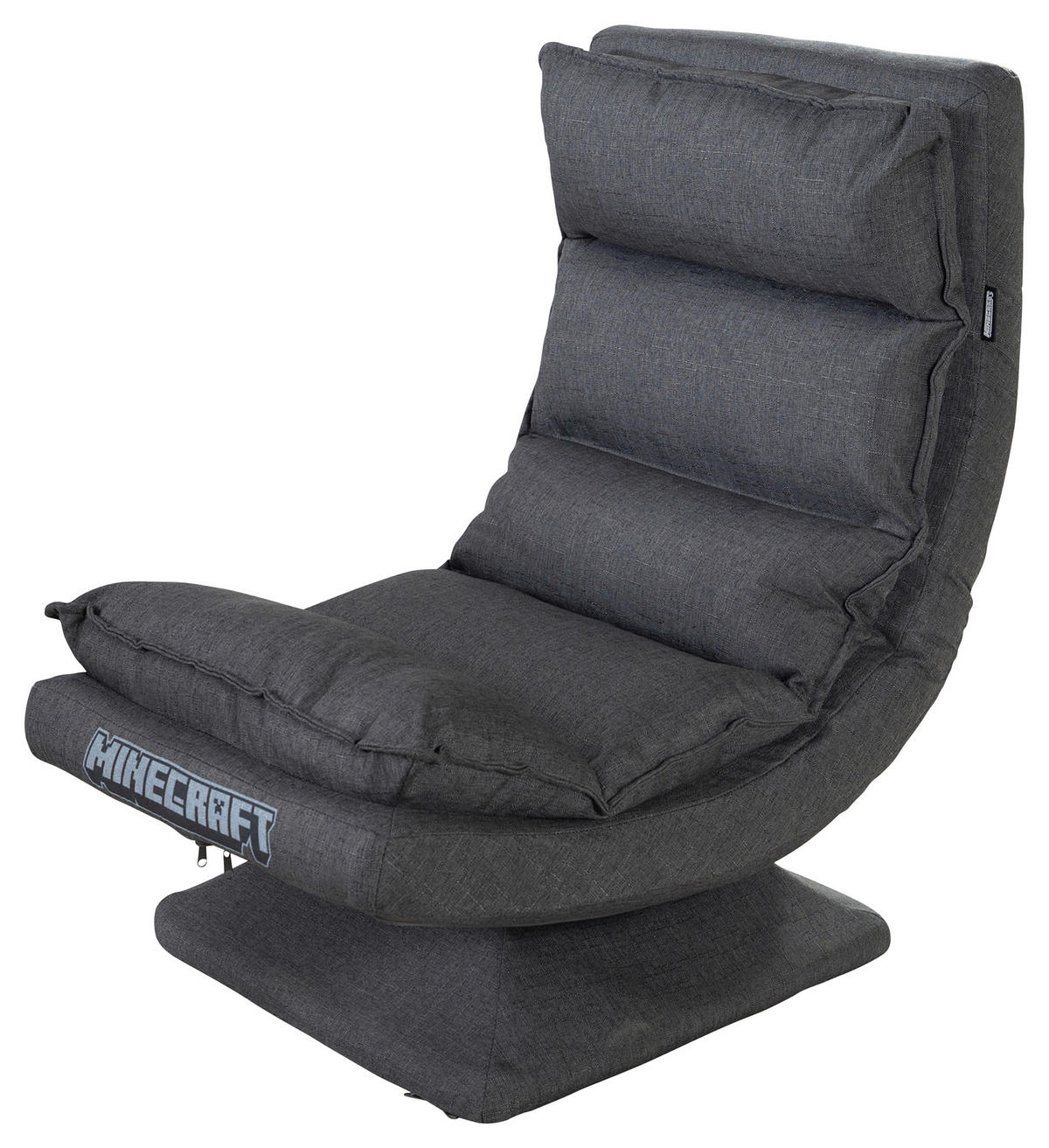 LOUNGESESSEL - Grau, MODERN, Textil/Metall (59/83/59cm) - Minecraft