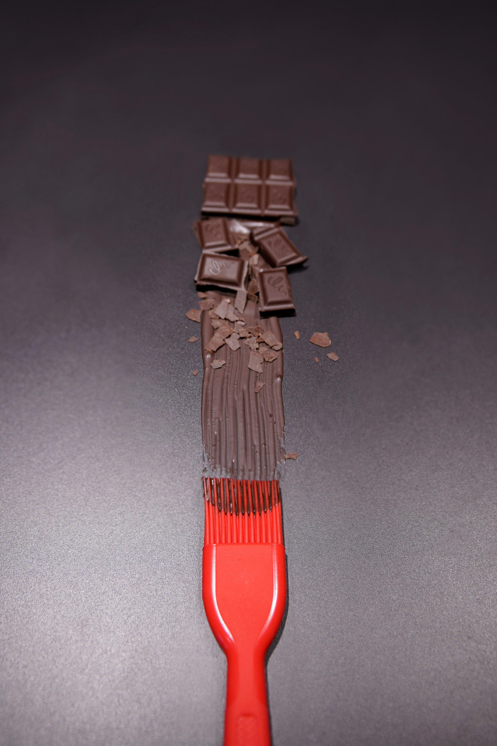 BACKPINSEL - Rot, Design, Kunststoff (25mm) - Dr.Oetker
