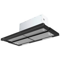 DUNSTABZUGSHAUBE FLA690  - Edelstahlfarben/Schwarz, Basics, Glas/Metall (89,8/38,4/31,5cm) - Oranier