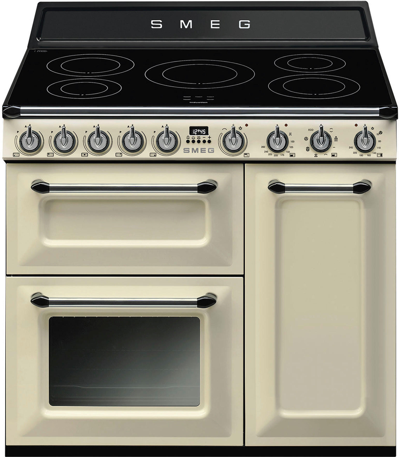 HERD TR93IP2  - Creme, Basics, Metall (90/90/60cm) - SMEG