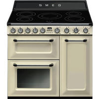 HERD TR93IP2  - Creme, Basics, Metall (90/90/60cm) - SMEG