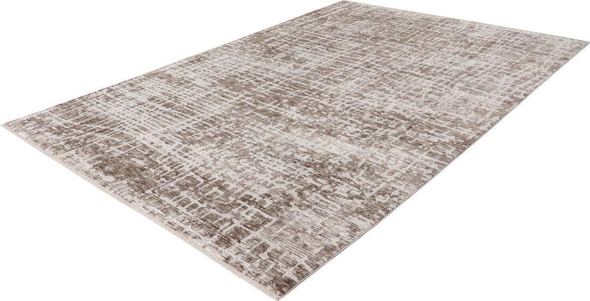 WEBTEPPICH 120/170 cm My Bella Taupe  - Taupe, Design, Textil (120/170cm) - Obsession