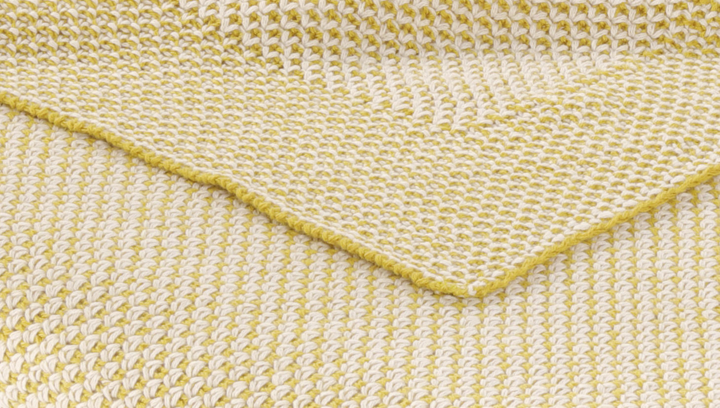 PLAID Light-Knit 130/170 cm  - Beige/Goldfarben, Design, Textil (130/170cm) - Joop!
