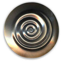 Accesoriu Prindere Perdea  - bronz, Basics, metal (19cm)