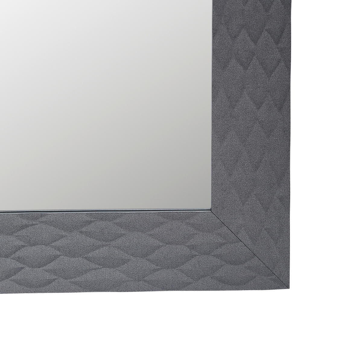 FALI TÜKÖR 50/150/1,6 cm    - fekete/ezüstszínű, Lifestyle, műanyag/faalapú anyag (50/150/1,6cm) - Carryhome
