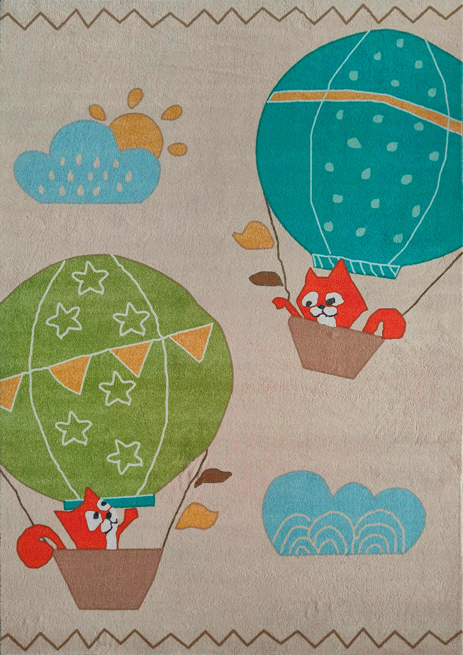 DĚTSKÝ KOBEREC, 120/170 cm, vícebarevná - vícebarevná, Design, textil (120/170cm)