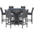 Gartenbarset 13-teilig - Grau, Design, Glas/Kunststoff (120cm) - Ambia Garden Gartenbarset 13-teilig - Grau, Design, Glas/Kunststoff (120cm) - Ambia Garden