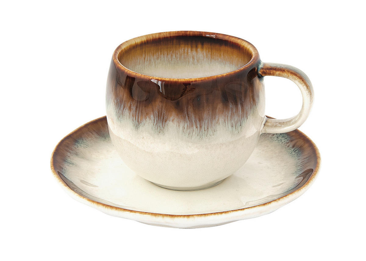 KÁVÉSCSÉSZE  - barna, Basics, kerámia (0,12l) - Easy Life