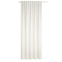 FERTIGVORHANG  halbtransparent  135/245 cm   - Weiß, Basics, Textil (135/245cm)