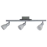 LED-STRAHLER 60/22 cm   - Chromfarben/Opal, Basics, Glas/Kunststoff (60/22cm) - Näve
