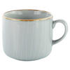ŠÁLKA NA KÁVU porcelán  - sivá, Design, keramika (230ml) - Landscape