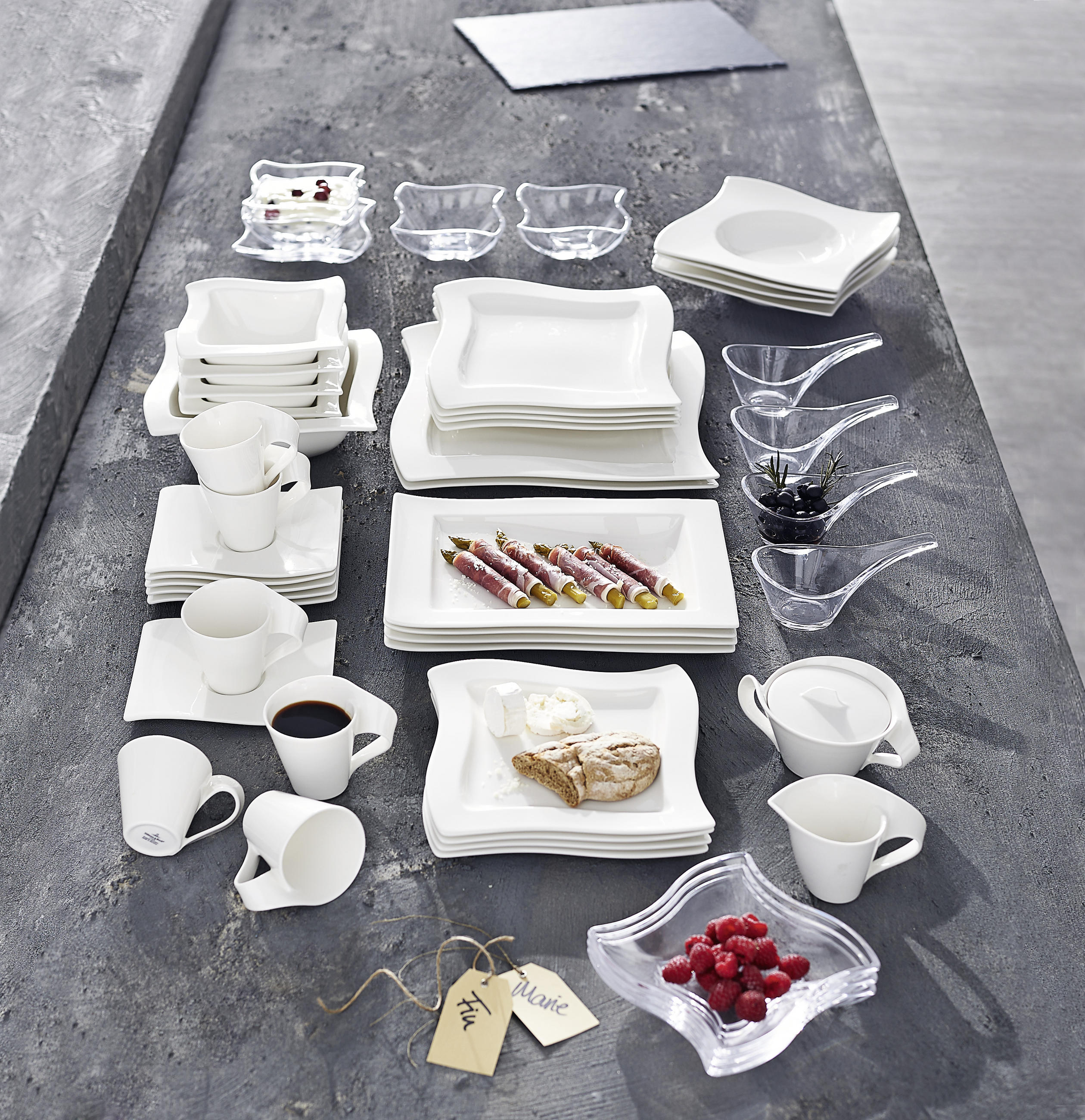 UNTERTASSE - Weiß, Basics, Keramik (14/11cm) - Villeroy & Boch