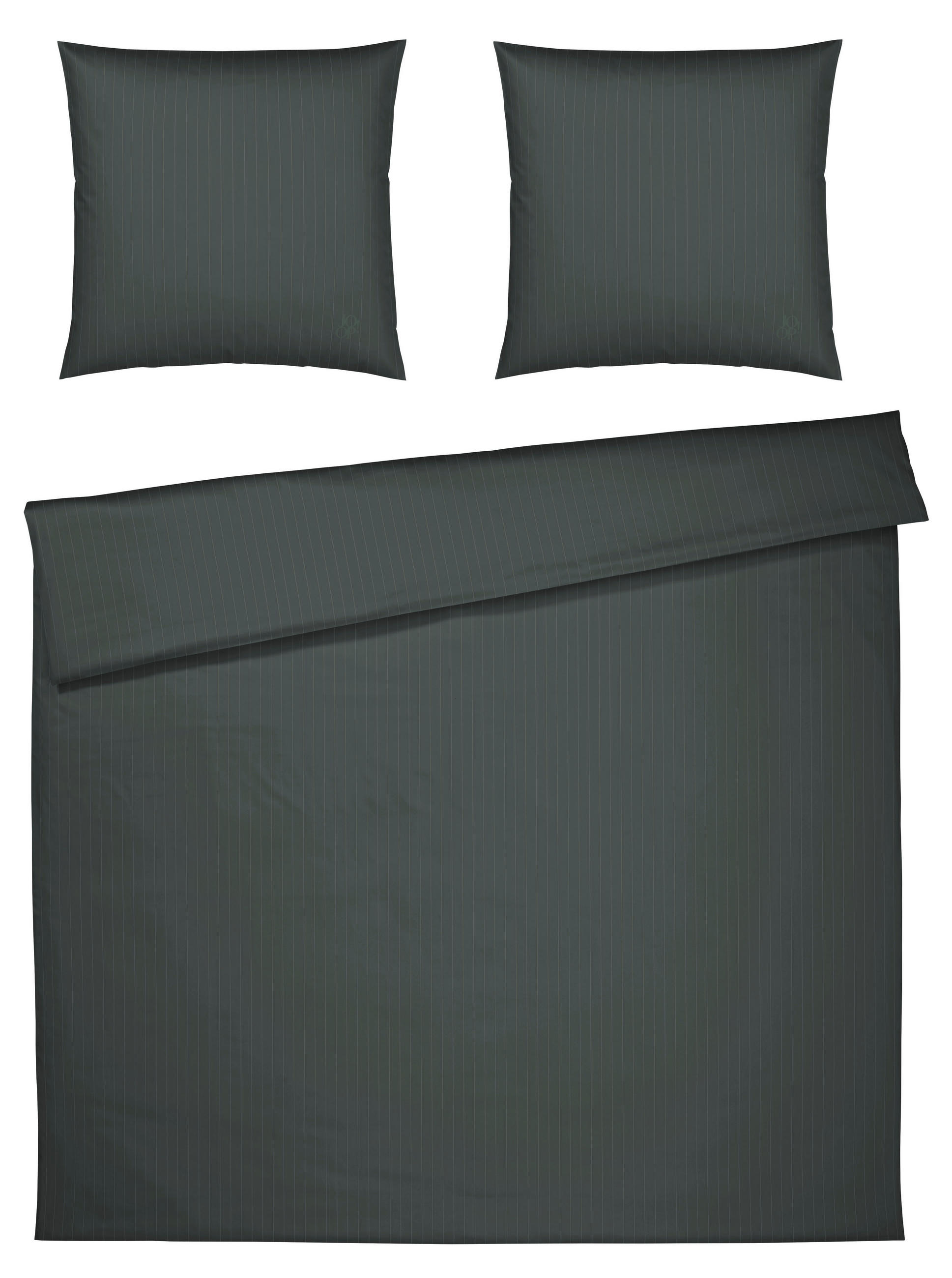 BETTWÄSCHE Flanell 200/200 cm  - Dunkelgrün, Design, Textil (200/200cm) - Joop!