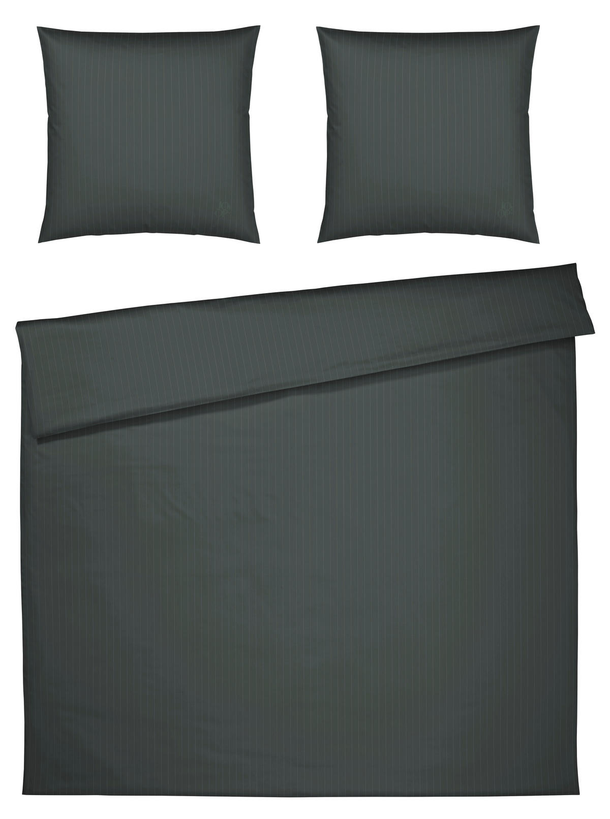 BETTWÄSCHE Flanell 200/200 cm  - Dunkelgrün, Design, Textil (200/200cm) - Joop!